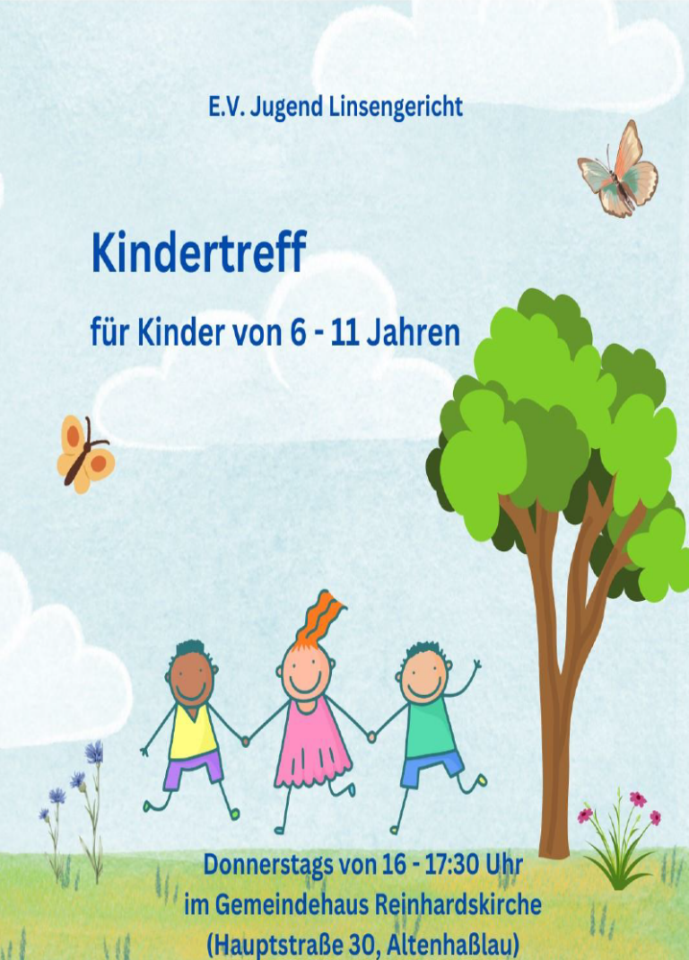 Kindertreff für Kinder von 6 – 11 Jahren – Donnerstags in Altenhaßlau